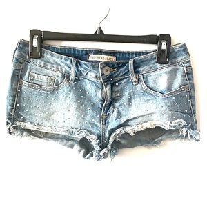 Bullhead Studded Jean Shorts